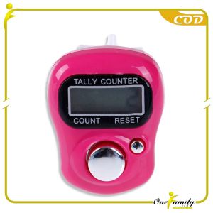 ONE-C848 Tasbih Digital Mini OPP Tally Counter Alat Hitung Tasbeh Digital / Finger Counter Import