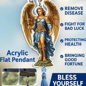 Angel Knight Guardian Pendant Home Wall Hanging Car Hanging Pendant Simple Guardian Decoration天使骑士守护挂件