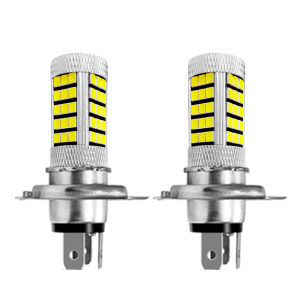 LED Fog Light Bulb H4 H7 H8 H9 H11 9005 9006 2835 66SMD Super White 12V Car Front Headlight Replacement