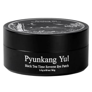 Pyunkang Yul PKY Black Tea Time Reverse Eye Patch for  Deep ing with Low-Molecular Collagen Dark Circles & Fine Line Care with Kombucha Korean Skincare (30 Pairs)