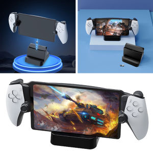 Controller Charging Station Fast Controller Charger with Type-C Adapter Charging Stand Dock Suitable for PS5 Portal