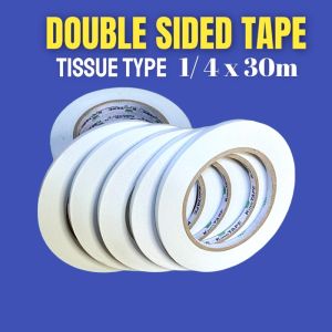 Double Sided Tape 1/4 x 30m (Sold Per Pc)
