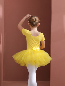 Váy Múa Ba Lê Cộc Tay Dài Tay KIDSBALLET Váy Múa Liền Lưng Dây Đầm Múa Cho Bé Đầm Múa Ba Lê Đầm Khiêu Vũ Cho Bé