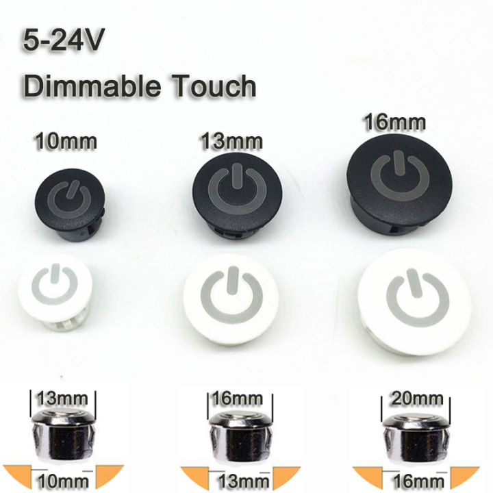 Drop Shipping 5V 12V 24V Smart Home Touch Sensor on Off on Switch for ...