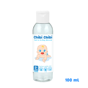 Chibi Chibi Baby Wash & Shampoo Pump 500ml [Head to Toe Gentle Cleansing Formula and Hypoallergenic]
