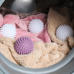 4Pc Laundry balls Reusable Washing Machine Drying Balls Anti-winding Wash Balls Cleaning Balls Tool