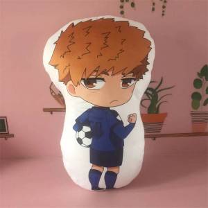clu BLUE LOCK Plush Dolls Throw Pillow Gift For Kids Home Decor Nagi Hyoma Rensuke Reo Yoichi Meguru Toys For Kids ulc