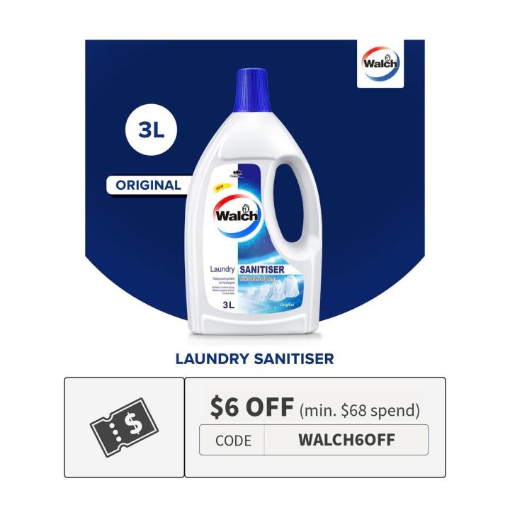 WALCH Laundry Sanitiser Original Lazada Singapore