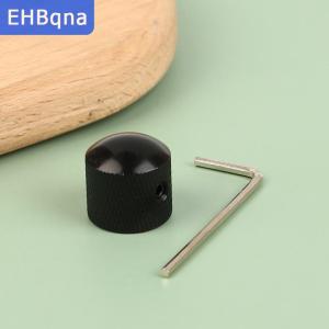 [COD] EHBqna SPORTS 1ชิ้นลูกบิดปรับเสียงเบสกีต้าร์ไฟฟ้า ลูกบิดปรับเสียงปรับเสียงได้พร้อมฝาปิดชิ้นส่วนกีตาร์ลูกบิดแบบกดพร้อมรูอุปกรณ์กีตาร์