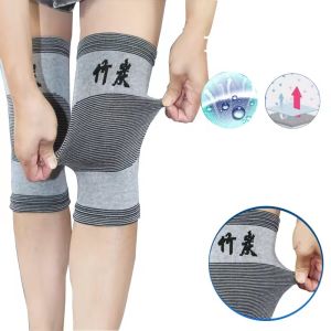 ความยืดหยุ่นแผ่นรองเข่า Protector สนับสนุนฤดูใบไม้ร่วงและฤดูหนาวแผ่นรองเข่าบรรเทาป้องกันโรคข้ออักเสบกีฬา Knee Guard