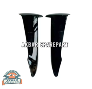Sayap dek luar honda karisma warna hitam bahan tebal persis original