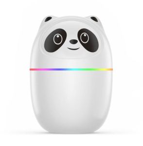 新款 可爱萌宠小熊 Air Purifiers USB迷你加湿器 Panda USB Humidifier 家用卧室 办公香薰精油 空气净化加湿气 Udara Mudah Alih