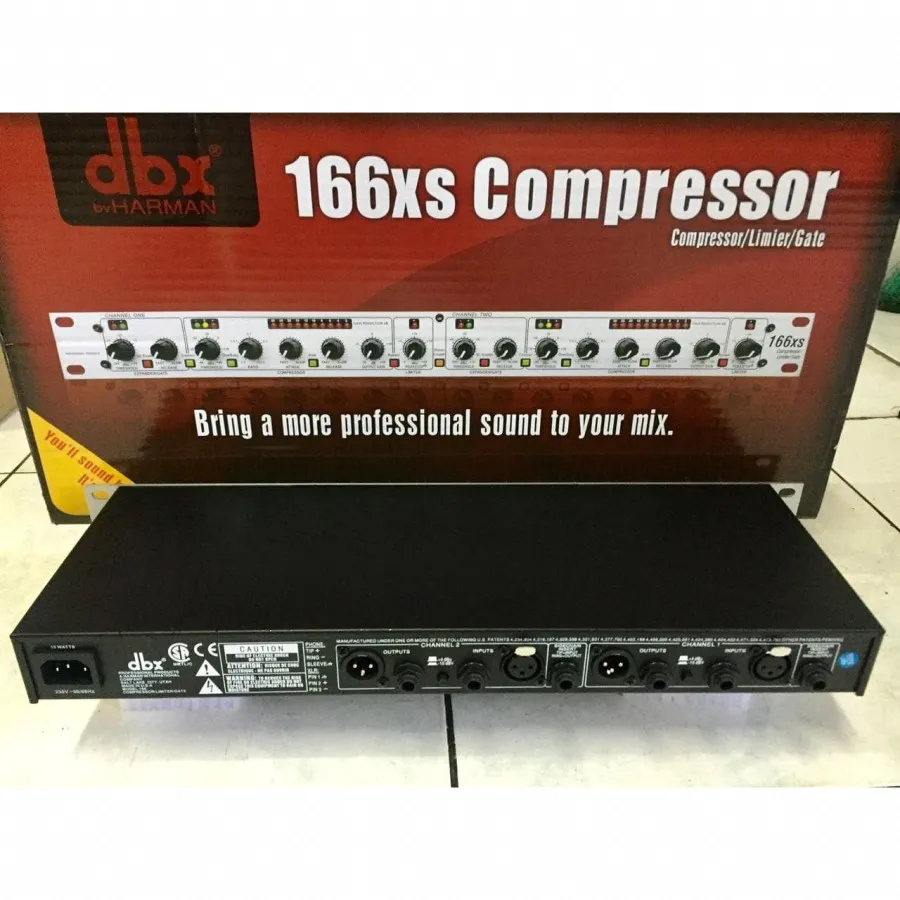 COMPRESSOR DBX 166XS/166 XS COMPRESOR GRADE A | Lazada Indonesia