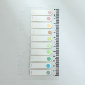 Bộ 200 giấy ghi chú đánh dấu trang sách màu neon -Aeneas Shop