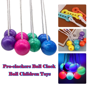 4cm Kids Lato Lato Toy Latto Toys with Handle Old School Games Pro-clackers Edition Ball Viral Bola Latto Toy for Children Gift
