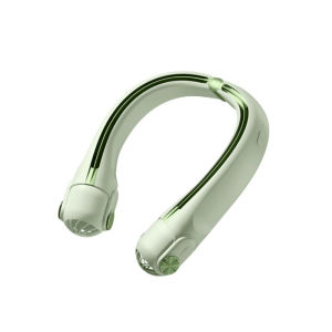 Mini USB Rechargeable Hanging Neck Fan Bladeless Silent Fan Strong Breeze Cooler