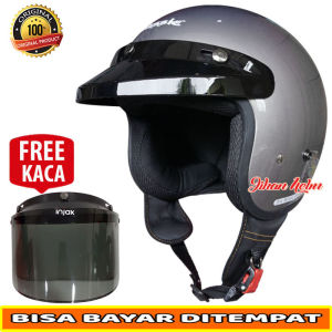 Helm / Helm Bogo Classic Jm Grey DewasaTerbaru