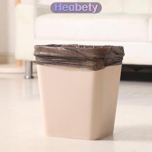 Heabety 1 cuộn 50x60cm Túi rác màu duy nhất dày thuận tiện môi trường Nhựa thùng rác túi nhựa dùng một lần túi rác màu đen