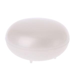 Hình tròn lưu trữ hộp du lịch xách tay kín hộp xà phòng lưu trữ không thấm nước cho trường hợp phòng tắm nhà vệ sinh nguồn cung cấp xà phòng