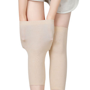 Autumn Winter Cotton Warm Knee Pads Leg Warmers Socks for Women Men Coldproof Knee Cover
