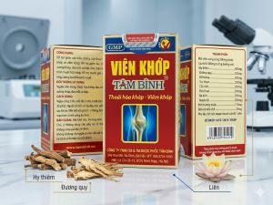 Viên Khớp Tâm Bình – Hỗ trợ giảm đau nhức xương khớp & Thoái hóa khớp (Hộp 60 viên).