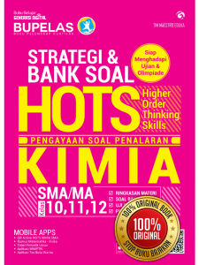 Genta Group STRATEGI & BANK SOAL HOTS KIMIA SMA 10 11 12 Pengayaan Soal Penalaran Original Penerbit BUPELAS