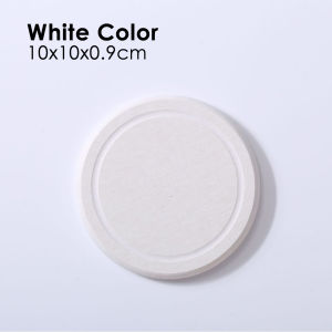 🇸🇬 Instant Dry Water Absorbent Diatomite Coasters / Natural Diatomaceous Earth Table Coasters for Drinks Unique Stone Pattern Drying Stone Absorbent Coasters