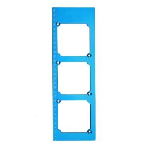 High 86 Box Wall Outlet Template Strong Metal Construction Simplifies Electrical Fixture Installation for Home