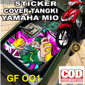 STRIPING STICKER PELINDUNG COVER TANGKI MIO SPORTY MOTIF GRAFITY / STICKER PELINDUNG COVER TANGKI MIO SMILE MOTIF GRAFITY / STICKER PELINDUNG COVER TANGKI MIO SOUL MOTIF GRAFITY KODE GF