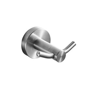 BAOKEMO Wall Mounted Round Bottom Wall Hook Bathroom Accessory Stainless Steel Multifunctional Hook