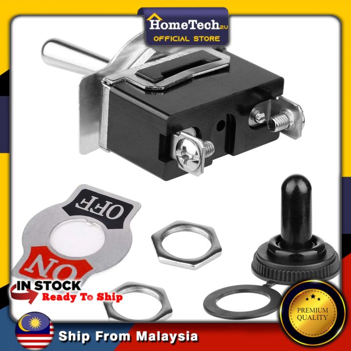 Heavy Duty Rocker Toggle Switch 15A 250V 20A 125V SPST 2 3 Pin ON/OFF ...