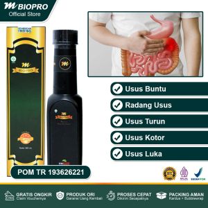 Obat Usus Buntu Paling Ampuh Tanpa Operasi Usus Turun Usus Kram Pembersih Usus Kotor Usus Luka Radang Usus Infeksi Usus Tumor dan Kanker Usus - Mbiopro Asli Original