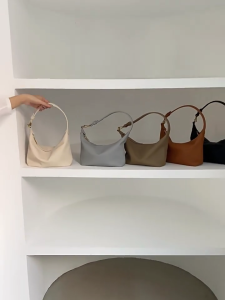 Stylish Underarm Bag for Women Stylish PU Leather Bucket Purse Fashion Satchel Shoulder Bag for Work and Daily Use