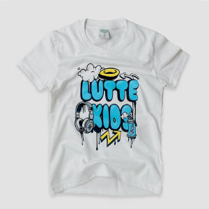 LUTTE KIDS | KAOS DISTRO ANAK | BAJU ANAK LAKI LAKI | TSHIRT ANAK CREW NECK