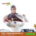 citel jumbo No 18 No 16 panci citel bahan aluminium tebal berkualitas. 