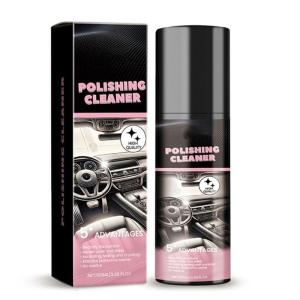 Car Interior Polishing Cleaner Sprays Vehicle Interior Detailer Sprays Restores Shine & Protects Rubber & Leather Surfaces