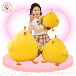 Gấu Bông Gà Trứng Tròn Béo Ú Cao Cấp HADA 45cm