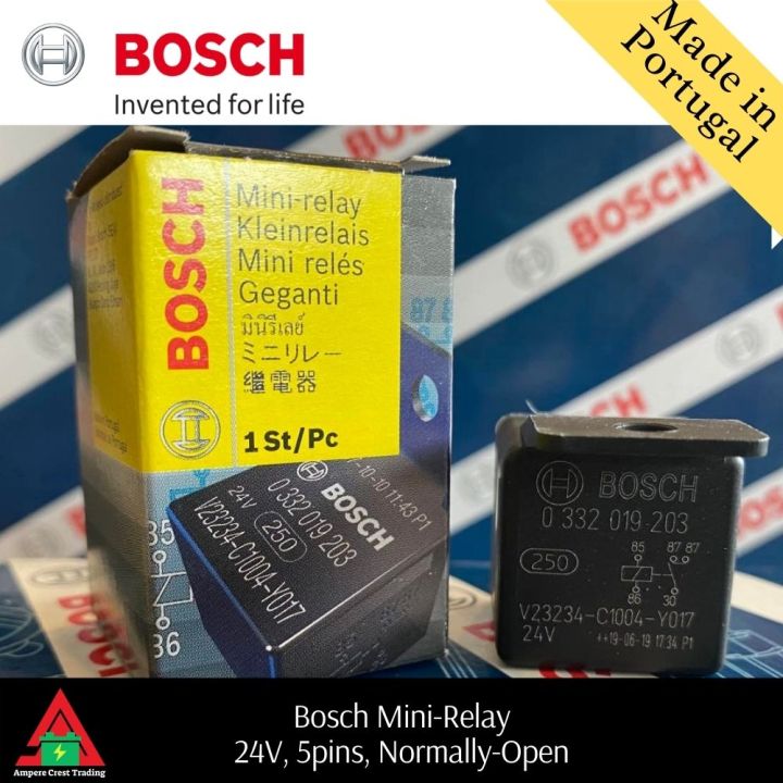 Bosch24V Mini Relay 24V Normally Open 0332019203 | Lazada PH