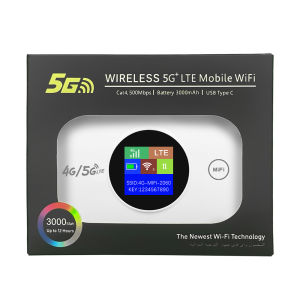 5G Mobile WIFI 500Mbps 3000mAh UP TO 12 Jam 4G 5G Portable Mobile WiFi Modem WiFi Hotspot