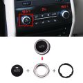 ZR Rear Air Conditioning Temperature Adjustment Heat Control Switch AC Rotary Knob for BMW 5 6 7 Series F10 F06 F12 F07 F01 F02. 