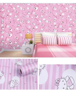ขายดี Wall Ideas วอลเปเปอร์ สติกเกอร์ ติตผนัง แต่งห้อง ติดเฟอร์นิเจอร์ ติดตู้ ทำ จาก PVC มีกาวในตัว ติดง่าย ขนาดกว้าง 45 เซนติเมตร ยาว 9-10 เมตร