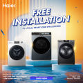 Haier HW75-BP1239 7.5 kg Super Inverter Wash Front Load Washer Fully Automatic Washing Machine. 