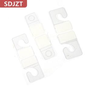 [COD] SDJZT 100pcs PVC SLOT HOLE กาวแขวนแท็ก Hook merchandise BOX BAG hanger DISPLAY