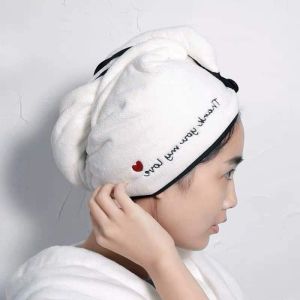 Khăn Quấn Đầu Khăn Ủ Tóc Siêu Thấm Khô Nhanh