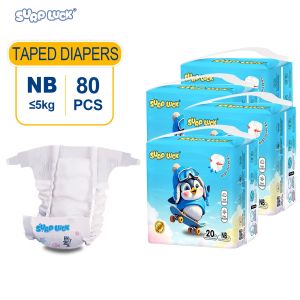 《BUY 2 TAKE 2 》 200Pcs SURPLUCK Quick Dry Pull-up/Pants Diaper Baby Super Aborbent Leak Tape Diapers Small to XXXL