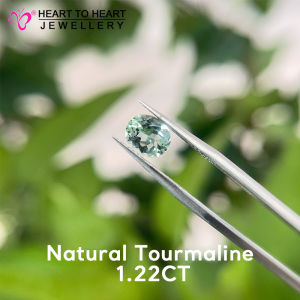 Natural Gemstone Paraiba Tourmaline 1.22CT Oval Mix cut Bluish Green from Sri Lanka