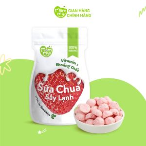 Sữa chua sấy lạnh Mămmy 5 vị: Tổ yến Táo Dâu Chuối và Nguyên bản chống hóc bổ sung vitamin cho bé từ 6 tháng tuổi