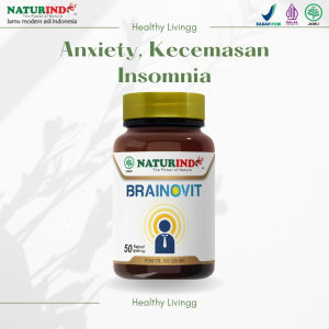 Herbal untuk Anxiety Kecemasan Depresi Insomnia Sulit Tidur Alzheimer Pikun Brainovit Naturindo