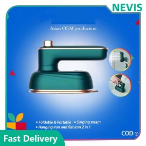 NEVIS【3S Fast Heating】Garment Steamer Iron Clothes Electric Handheld Steam Iron Foldable and Portabl for Travel and Household Wrinkle Remover Iron Steamer for Clothes Steamer Iron for Clothes Flat Iron Steamer Garment Ironing Machine