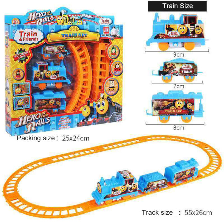 TRAIN PLAY SET CHARACTER BATTERY OPERATED